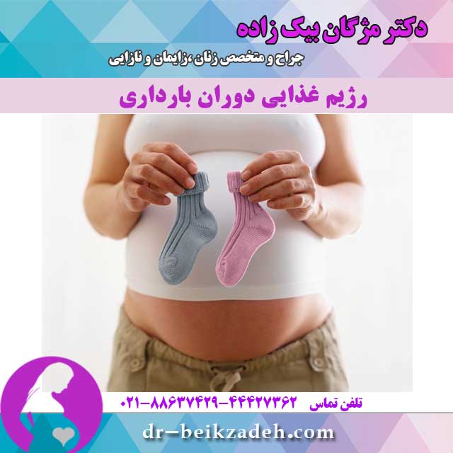 رژیم غذایی دوران بارداری